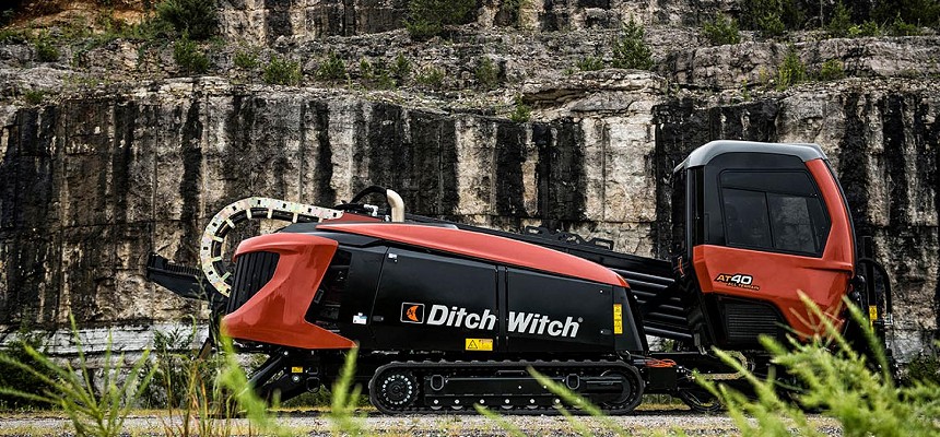 Ditch Witch Next Generation At40 All Terrain Directional Drill Optimises Downhole Performance In Hard Rock