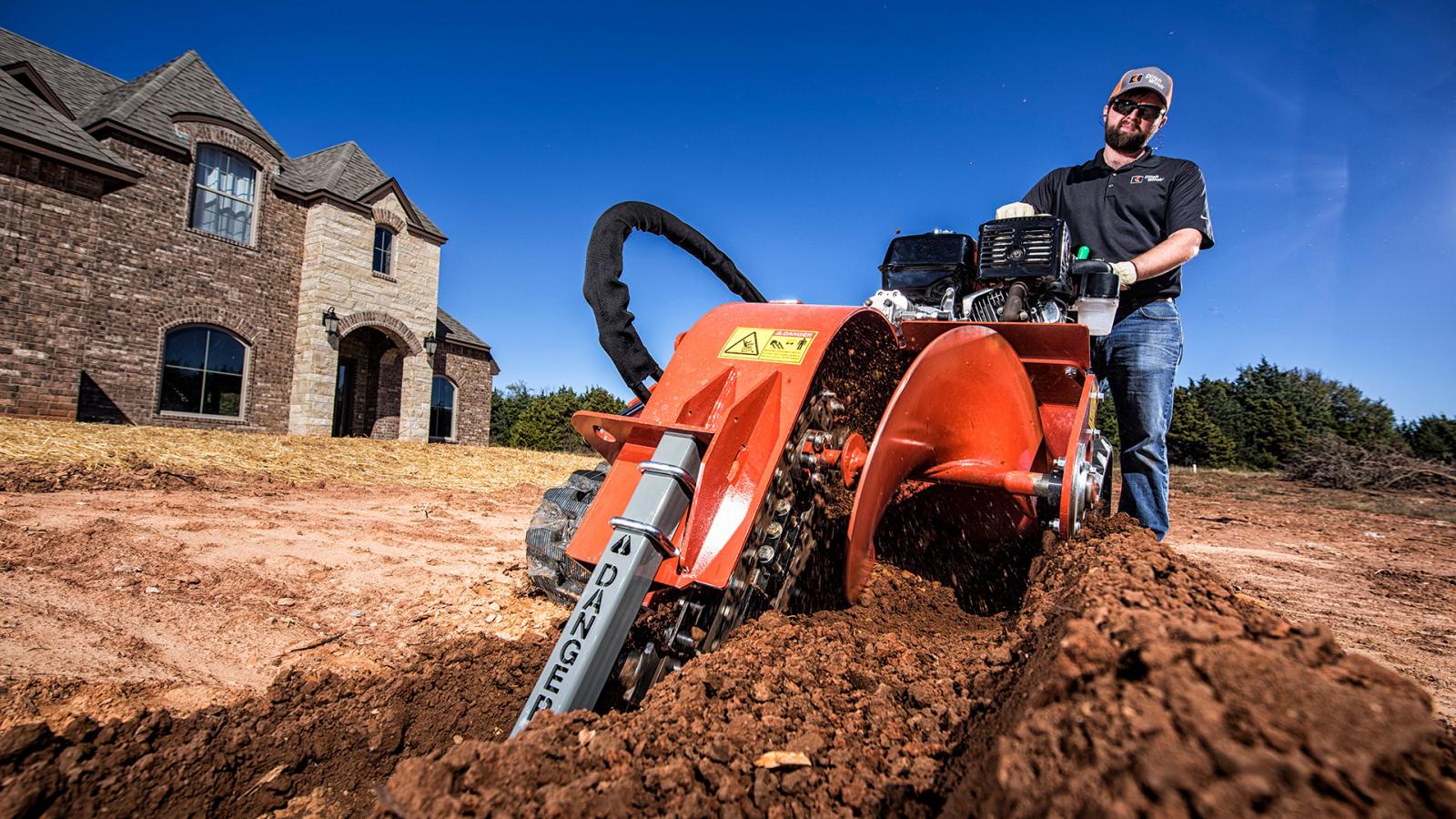 C12X WALKBEHIND TRENCHER