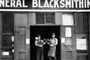 The Malzahn brother' blacksmith shop The Malzahn brother' blacksmith shop