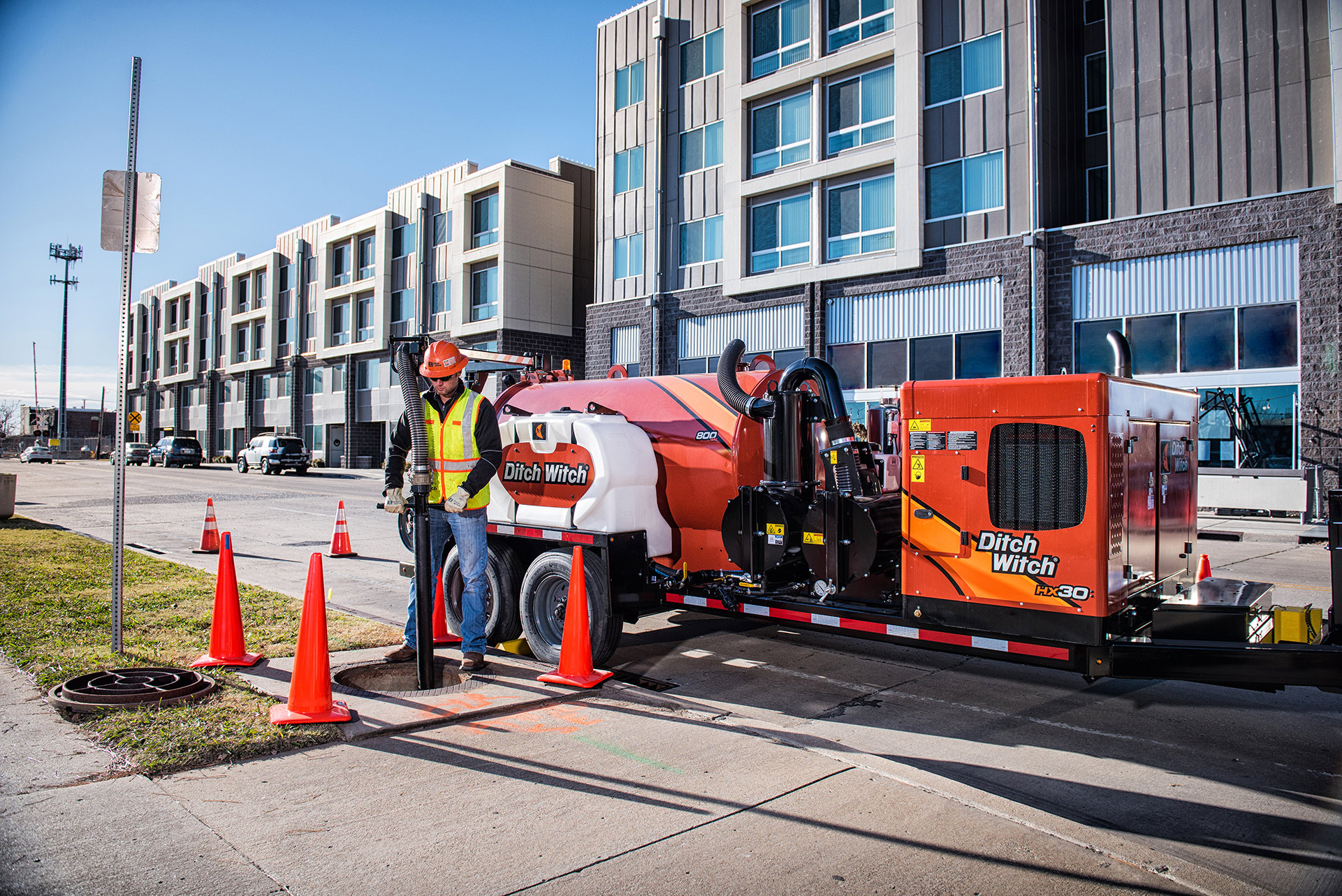 FX30 Vacuum Excavation System Ditch Witch UK & Ireland Supplying